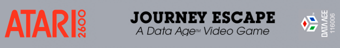 Journey Escape logo for Atari 2600
